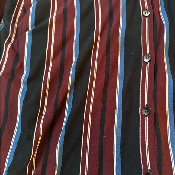 Madewell Striped Button-Up Women’s Top - Picture 4 of 6
